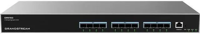 Main image of Grandstream Enterprise Layer 3 Managed Aggregation Switch, 12 x SFP+ GWN7832