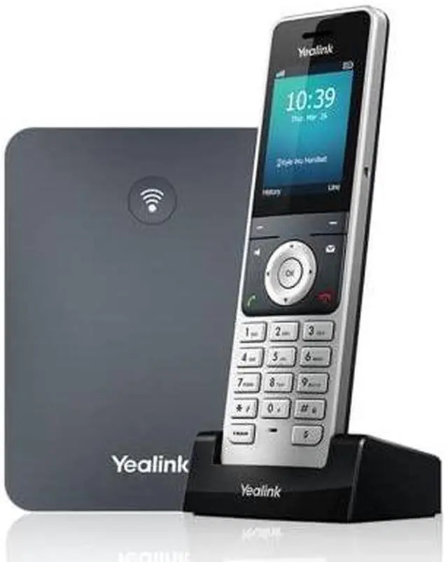 Alt view image 8 of 10 - yealink w76p - ip dect phone bundle w56h with w70 base