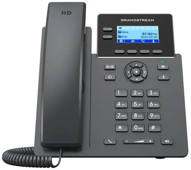 Alt view image 3 of 5 - Grandstream Essential IP Phone - GRP2602P