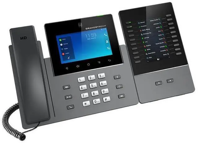 Alt view image 3 of 3 - Grandstream Android 7 w/ 5.0" LCD Touchscreen + Hardkeys GXV3350