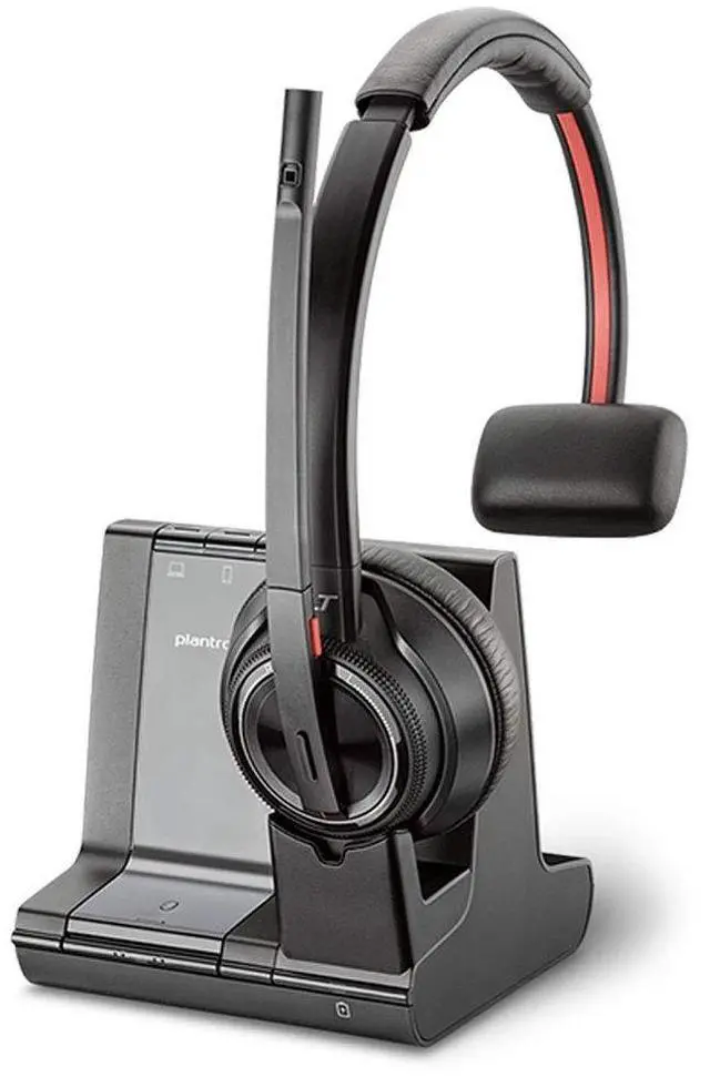 Alt view image 15 of 16 - Plantronics Savi 8200 Series Wireless Dect Headset System