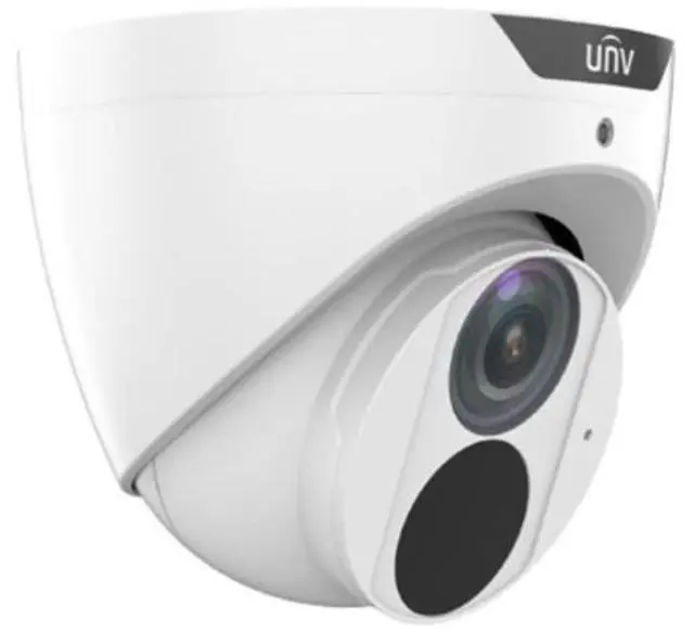 Alt view image 2 of 3 - Uniview UNV 8MP WDR Network IR Fixed Turret Camera IPC3618SR3-ADF28KM-G
