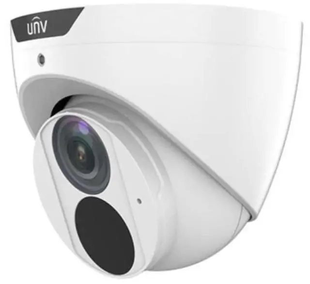 Alt view image 3 of 3 - Uniview UNV 8MP WDR Network IR Fixed Turret Camera IPC3618SR3-ADF28KM-G