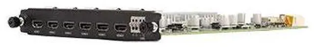 Alt view image 3 of 3 - Uniview UNV 6-Channel H.265 Decoder Card FB-HDMI6-C