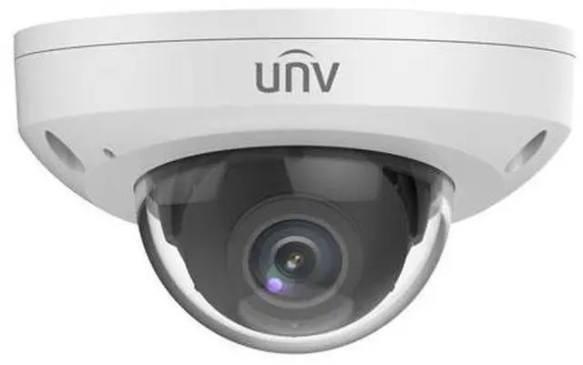 Main image of Uniview UNV 2MP Network Fixed Mini Dome(2.8mm,30m IR, Premier Protection,LightHunter, WDR,SD Slot,3 Axis,PoE,Built-in MicroPhone,Audio) IPC312SB-ADF28K-I0