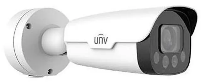 Alt view image 2 of 3 - Uniview 2MP Lighthunter WDR Network IR Bullet Camera IPC262EB-HDX10K-I0