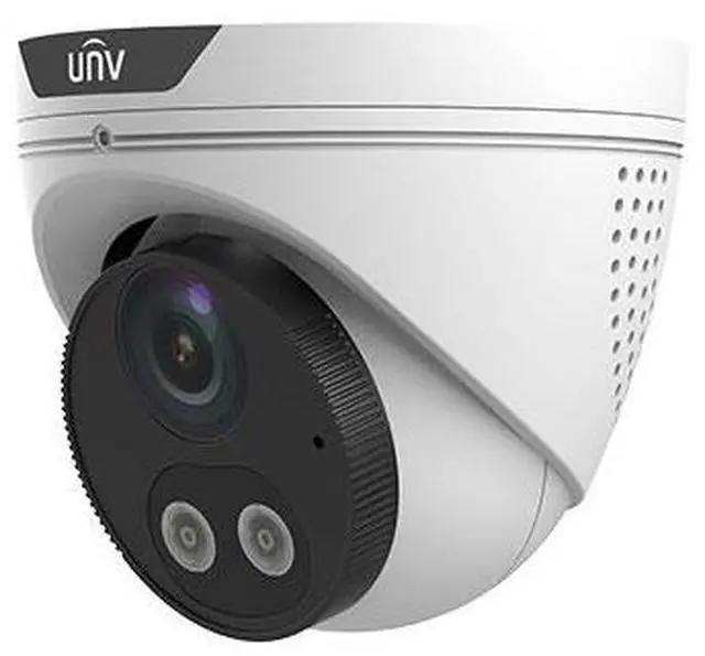 Alt view image 3 of 3 - Uniview UNV 4MP Dual Light Fixed Turret, 4.0mm, Built-in Mic & Speaker IPC3614SR3-ADF40KMC-DL