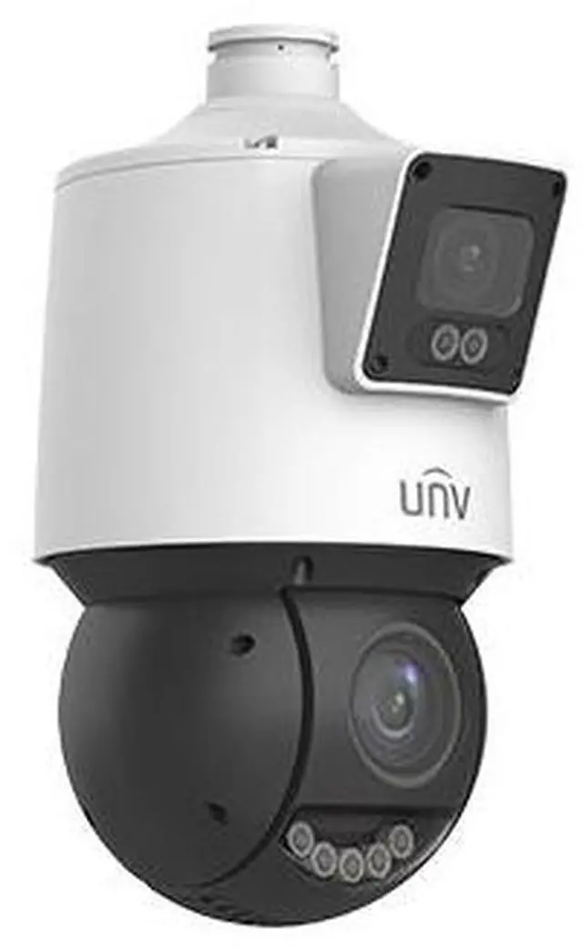 Alt view image 3 of 4 - Uniview UNV 4MP 4inch Dual Lens PTZ, White Light IPC94144SFW-X25-F40C