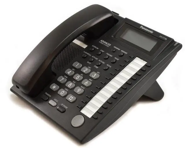 Main image of Panasonic KX-T7736B 24 Button Advanced Hybrid Speakerphone Black