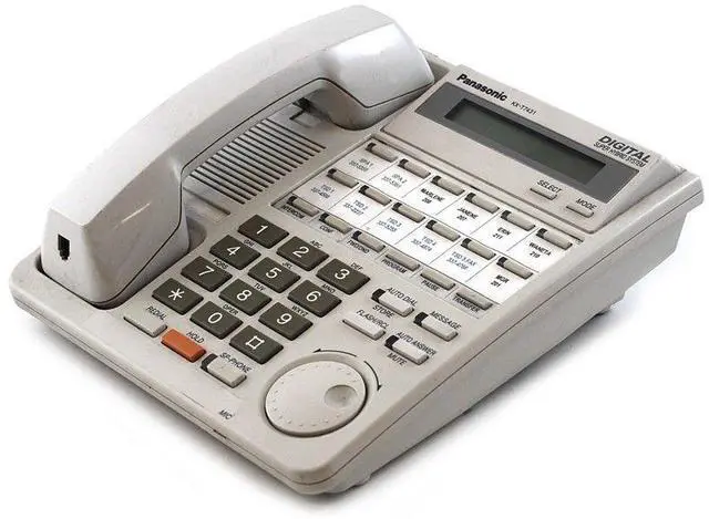 Main image of Panasonic KX-T7431 White 1-Line Backlit LCD Display (Refurbished)