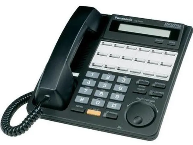 Main image of Panasonic KX-T7431 Phone Black 12 Button PBX Telephone (Refurbished)