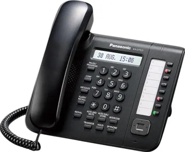 Main image of Panasonic KX-DT521-B Digital Proprietary Telephone Black (Refurbished)
