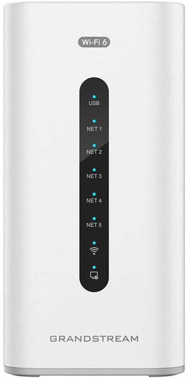 Main image of Grandstream Built-in IPPBX(10 Users, 4 Concurrent Calls)+enterprise-grade firewall + VPN Router + 2 x 2.5 Gb, 5 x GigE Network Switch+ WiFi 6 AP GCC6010W
