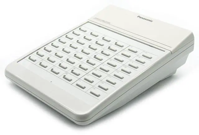 Main image of Panasonic Advanced Hybrid White 48-Button DSS BLF Console KX-T7040W - Refurbished