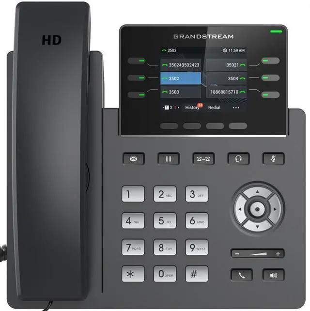 Main image of Grandstream 6-Line Professional IP Phone Designed for Mass Deployment and Easy Management GRP2613W