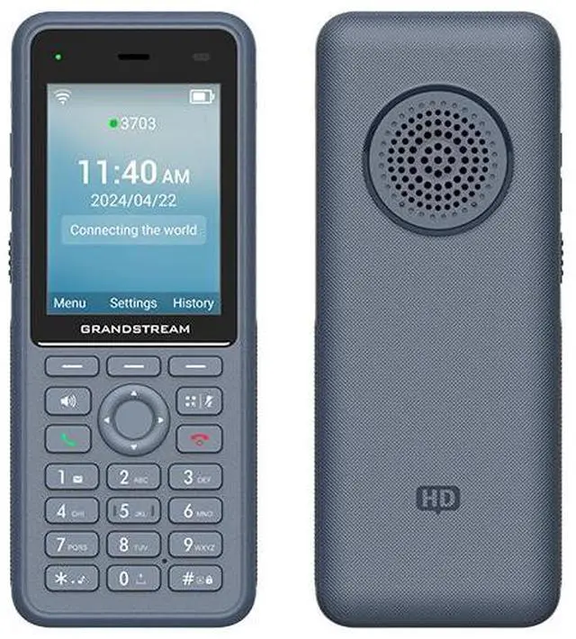 Alt view image 3 of 6 - Grandstream Ruggedized WiFi Phone, 2.8 in screen, Bluetooth WP836