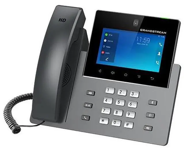 Alt view image 2 of 3 - Grandstream Android 11 w/ 5.0" LCD Touchscreen + Hardkeys GXV3450