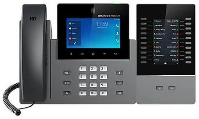 Alt view image 3 of 3 - Grandstream Android 11 w/ 5.0" LCD Touchscreen + Hardkeys GXV3450