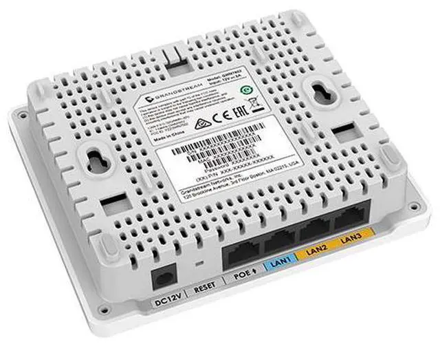 Alt view image 4 of 5 - Grandstream 2x2 802.11ax Wi-Fi 6 AP with Integrated Gigabit Ethernet Switch GWN7604