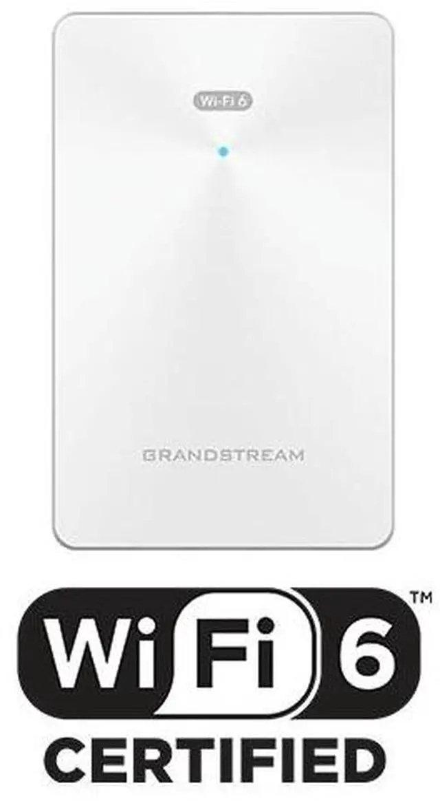 Main image of Grandstream 2x2 802.11ax AX3000 Wi-Fi 6 In-Wall AP GWN7661E New Version