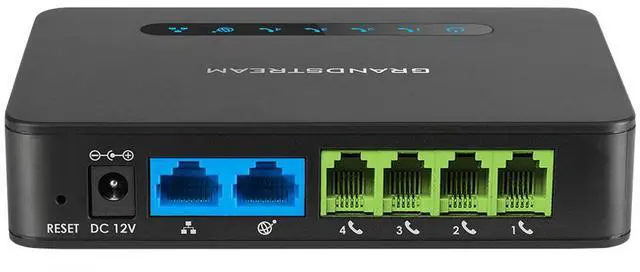 Alt view image 2 of 2 - Grandstream 4 FXS, 2 GigE, NAT Router GS-HT814 v2 (NEW, mid-Oct)