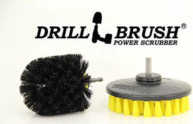 Alt view image 2 of 3 - Tile and Grout Drill Brush Cordless Drill Power Scrubber