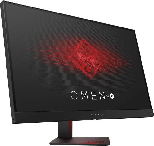 Alt view image 4 of 12 - HP Omen 27" Gaming Monitor Black, 165Hz 1ms, G-sync, TN Panel, Height Adjustable, HDMI/Display Port/USB 3.0 x 2