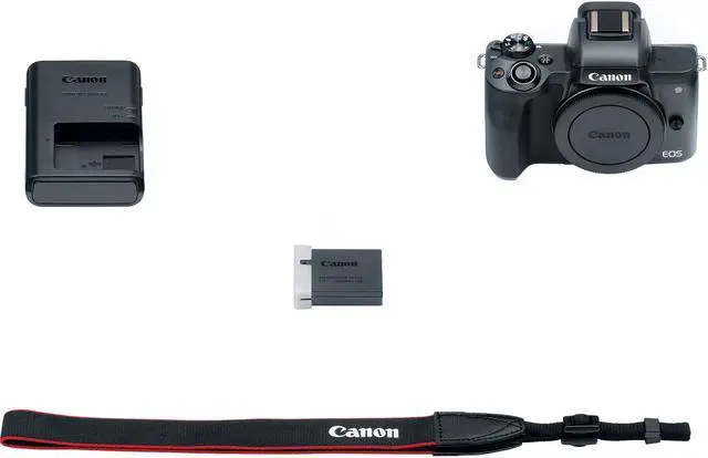 Alt view image 19 of 20 - Canon EOS M50 Mirrorless Digital Camera (Body Only, Black)