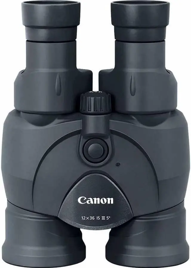 Alt view image 4 of 18 - CANON-PHOTO VIDEO 9526B002 IS III BINOCULARS 12X36 BLACK