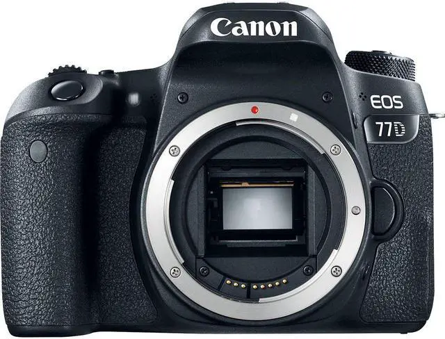 Alt view image 2 of 4 - Canon EOS 77D DSLR Camera with 18-135mm is STM Lens & 55-250mm is II Lens + UV FLD CPL Filter Kit + Wide Angle & Telephoto Lens + Camera Case + Tripod + Card Reader - Intl Model