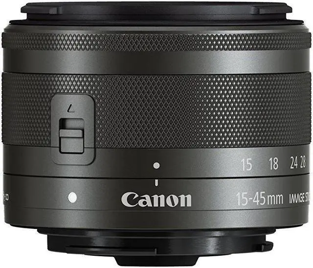 Alt view image 2 of 4 - Canon EF-M 15-45mm f/3.5-6.3 Image Stabilization STM Zoom Lens (Black) (Renewed)