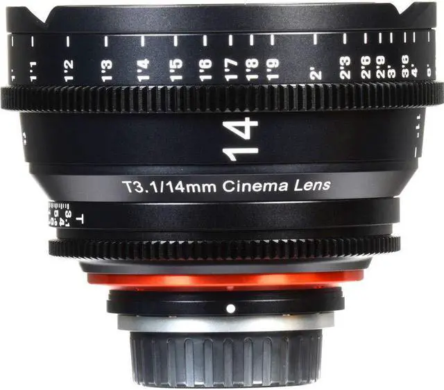 Alt view image 2 of 4 - Rokinon Xeen 14mm T3.1 for Canon + Deluxe Lens Cleaning Kit Bundle