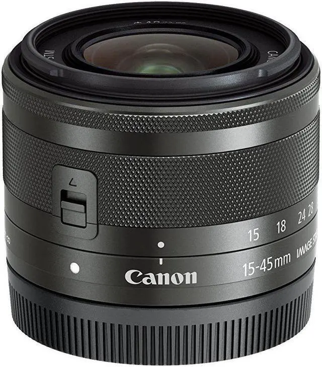 Alt view image 3 of 4 - Canon EF-M 15-45mm f/3.5-6.3 Image Stabilization STM Zoom Lens (Black) (Renewed)