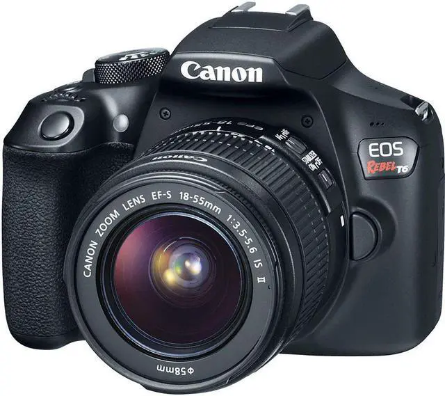 Alt view image 2 of 5 - Canon EOS Rebel T6 DSLR Camera with 18-55mm Lens