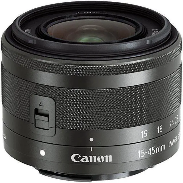 Main image of Canon EF-M 15-45mm f/3.5-6.3 Image Stabilization STM Zoom Lens (Black) (Renewed)