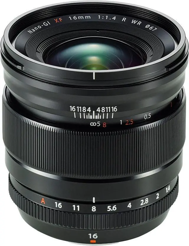 Alt view image 4 of 4 - Fujinon XF 16mmF1.4 R WR - International Version (No Warranty)