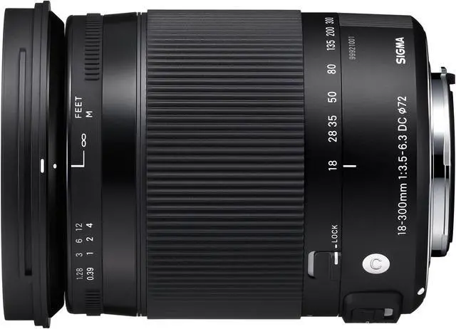 Alt view image 3 of 4 - Sigma 18-300mm F3.5-6.3 Contemporary DC Macro OS HSM Lens for Nikon