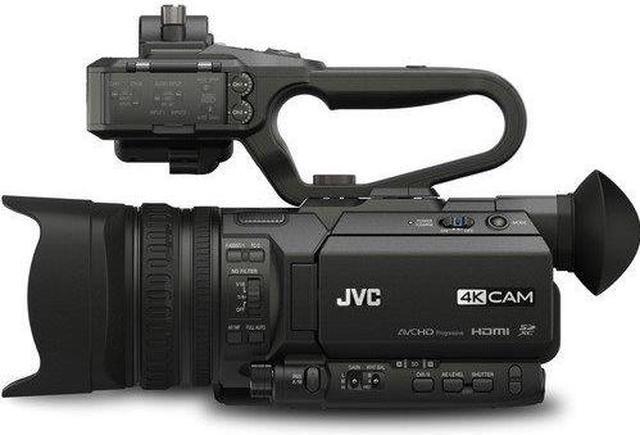 Alt view image 4 of 10 - JVC GY-HM170 4KCAM Professional Camcorder with Integrated 12x Optical Zoom Lens