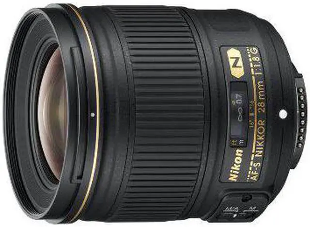 Alt view image 2 of 4 - Nikon AF FX NIKKOR 28mm f/1.8G Compact Wide-angle Prime Lens with Auto Focus for Nikon DSLR Cameras