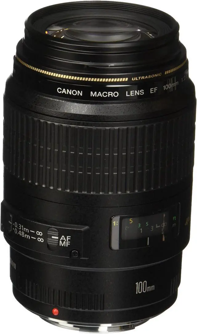 Main image of Canon EF 100mm f/2.8 Macro USM Fixed Lens for Canon SLR Cameras