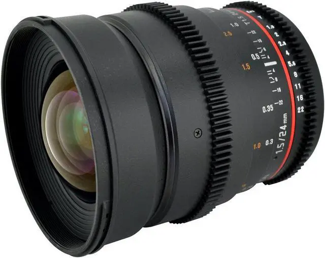 Alt view image 7 of 7 - Rokinon 24mm T1.5 Cine ED AS IF UMC Lens for Sony A Mount