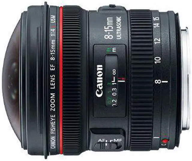 Alt view image 2 of 2 - Canon EF 8-15mm f/4L Fisheye USM Ultra-Wide Zoom Lens for Canon EOS SLR Cameras