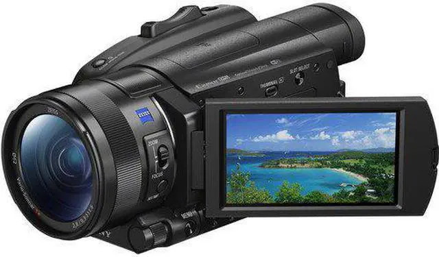 Alt view image 6 of 7 - Panasonic AG-UX180 4K Premium Professional Camcorder Basic Accessory Bundle