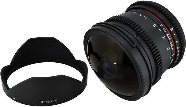 Alt view image 2 of 4 - ROKINON 8MM T/3.8 CINE HD Sony inchE inch + Deluxe Lens Cleaning Kit