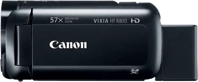 Alt view image 2 of 15 - Canon VIXIA HF R800 Camcorder (Black)