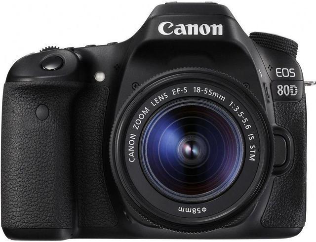 Canon EOS 80D DSLR Camera with 18-55mm Lens 1263C005