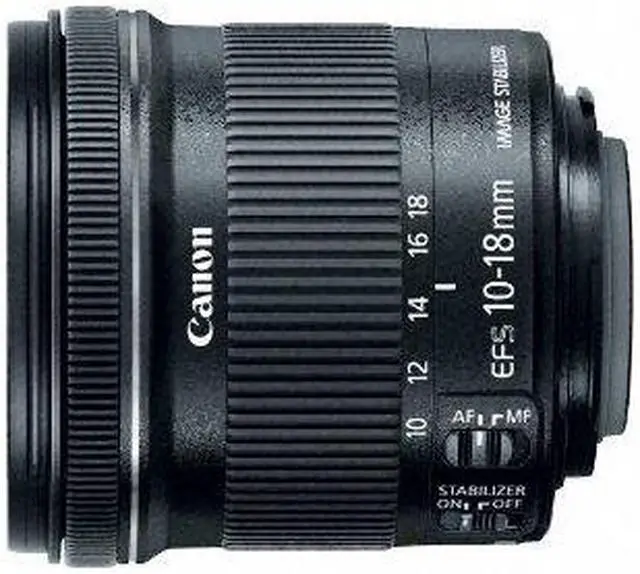 Main image of Canon EF-S 10-18mm f/4.5-5.6 IS STM Lens