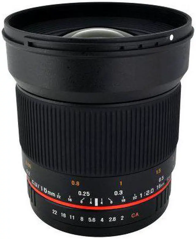 Alt view image 2 of 4 - Rokinon 16mm f/2.0 ED AS UMC CS Lens for Fujifilm X Mount
