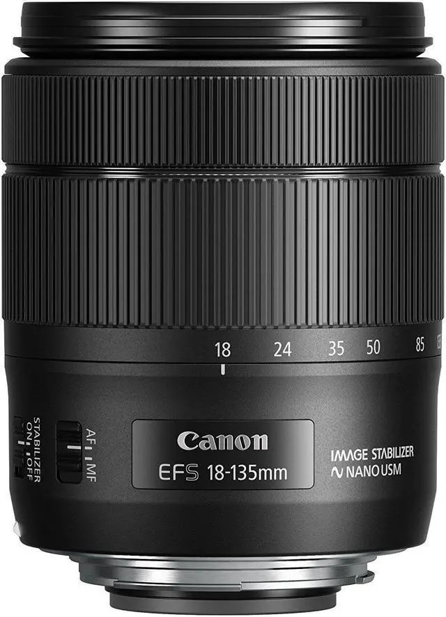 Alt view image 3 of 4 - Canon EF-S 18-135mm f/3.5-5.6 Image Stabilization USM Lens (Black) (Renewed)