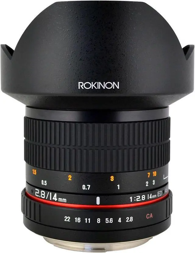 Alt view image 11 of 15 - Rokinon 14mm F/2.8 Ultra Wide Angle Lens for Olympus 4/3